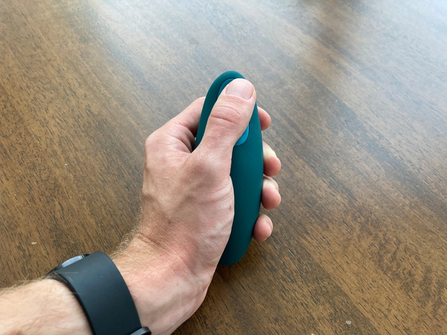 Moonbird duim op sensor